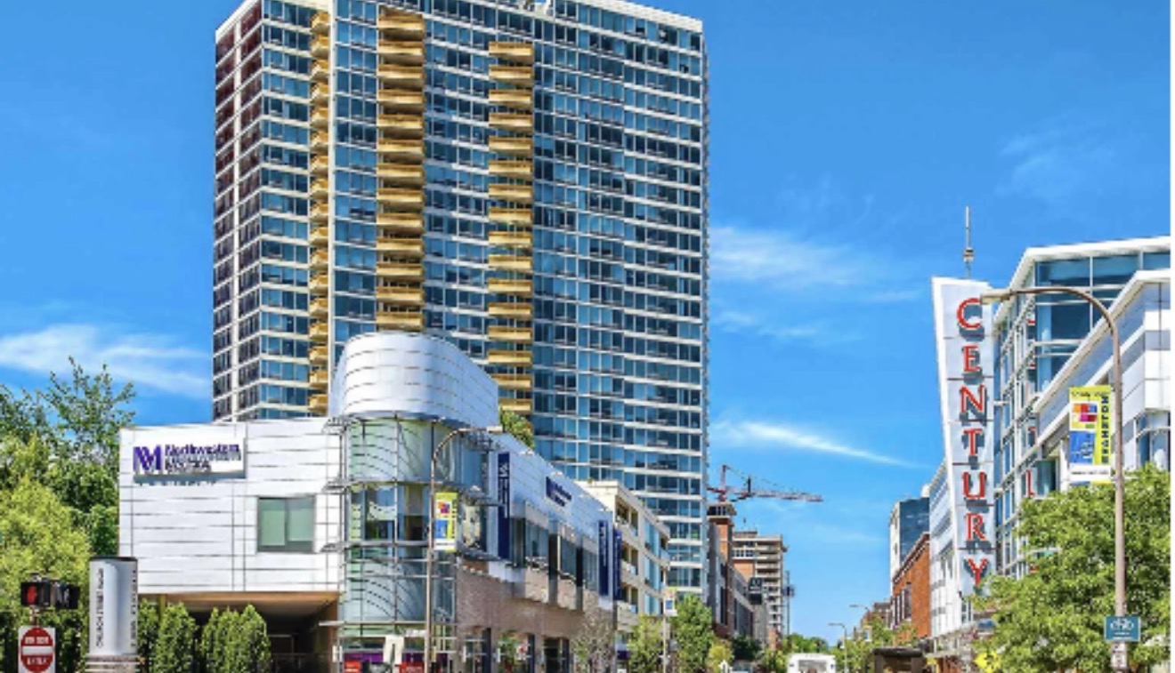 High-rise residential building exterior