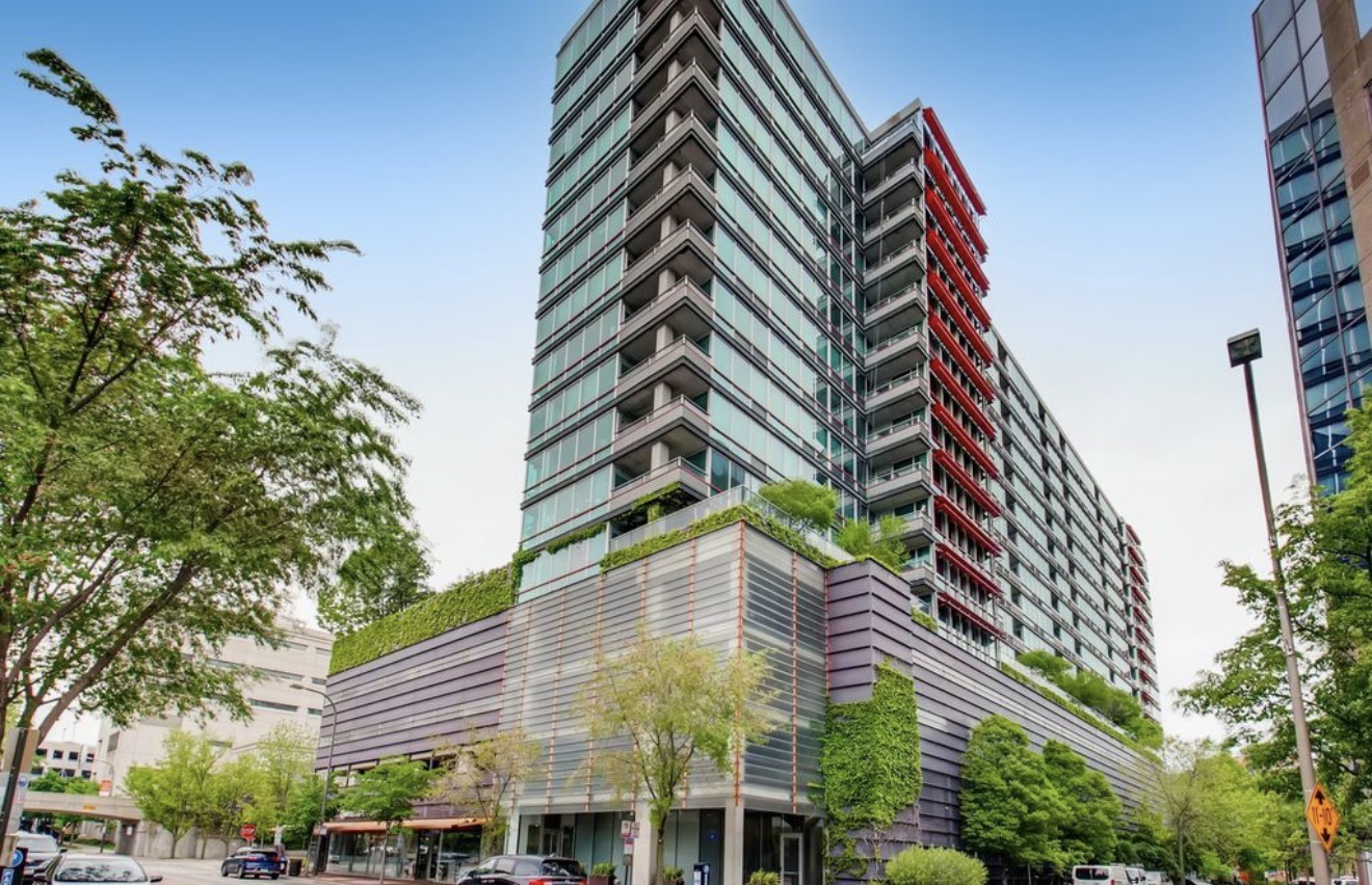 Modern mixed-use residential building