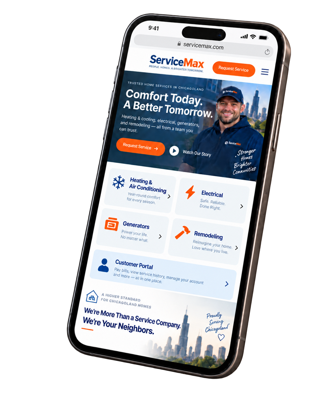 ServiceMax Customer Portal